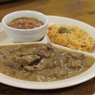 CARNE GUISADA PLATE