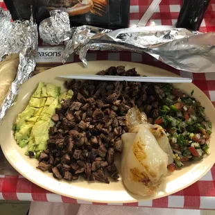 Fajita plate.