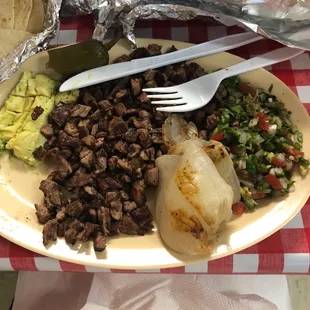 Fajita plate.