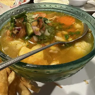 Chicken tortilla soup