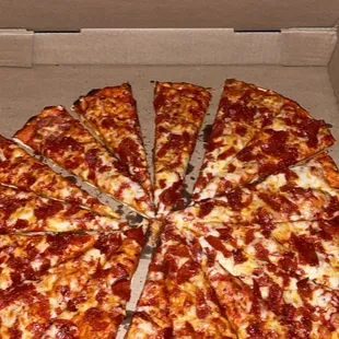 Large Pepperoni Pizza. $22.76 total