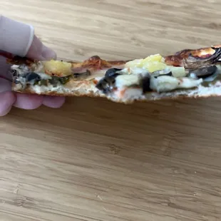 I see lots of cheese...very little if any sauce?