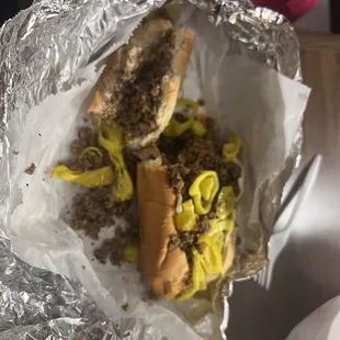 I order the same but only extra cheese, peppers, oil, salt and extra black pepper.