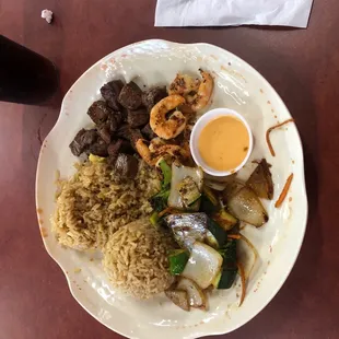 Steak &amp; Shimp Hibachi