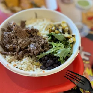 Barbacoa bowl