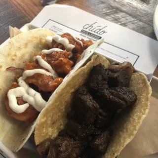 Buffalo Shrimp Taco