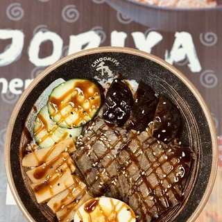 Saucy Beef Poke Bowl