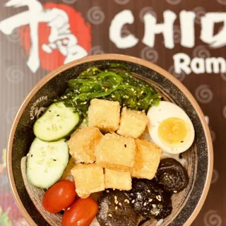 Fried Tofu Poke Bowl