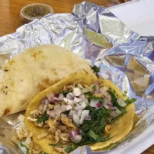 Chicken tacos