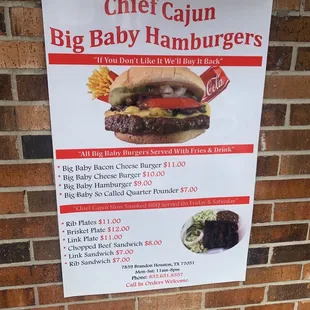 Updated menu photo. 3/16/2021