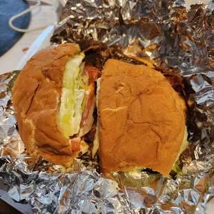 Bacon burger no cheese