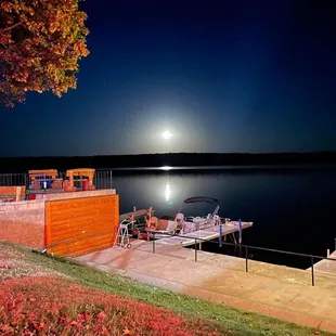 Moon on Chippewa Flowage