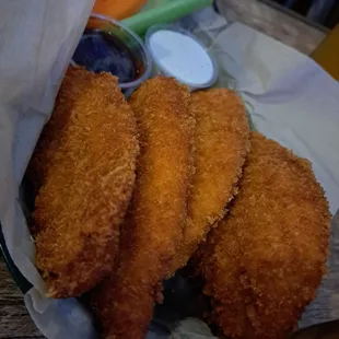 The infamous chicken strips