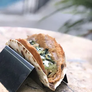 Our Double Decker Crispy Cheese Taco