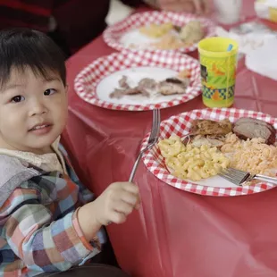 My kid loved it all!