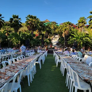 The view of the set up.