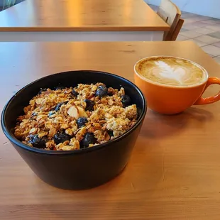 Fruit Bowl and Cortado