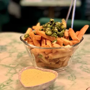 Chinese fries bomb style