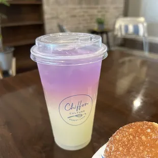 Butterfly Pea Lemon Drink