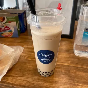 Black tea milk tea.