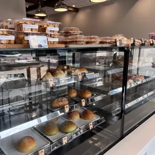 a variety of baked goods