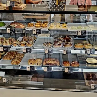 a variety of pastries