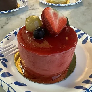 Strawberry Mousse Cake