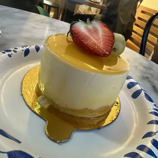 Passionfruit Mousse Cake