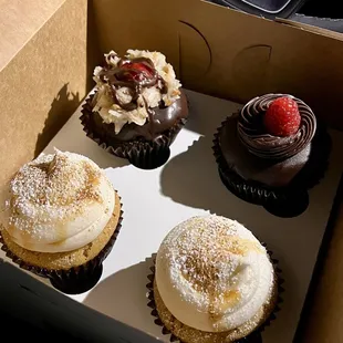 French toast cupcake, German Chocolate cupcake