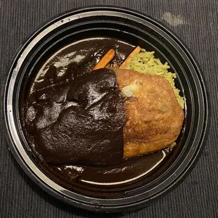 Chile Relleno Mole Plate