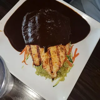Chicken Breast Mole Plate