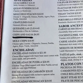 Enchiladas de Michoacan