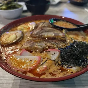 Spicy Garlic Tonkotsu Ramen