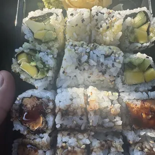 Sweet potato roll Avocado Makiavocado