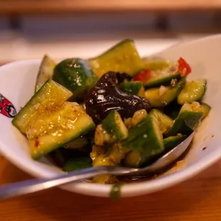 Cucumber &amp; Wood-Ear Salad -