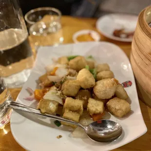 Crispy Salt and Pepper Tofu