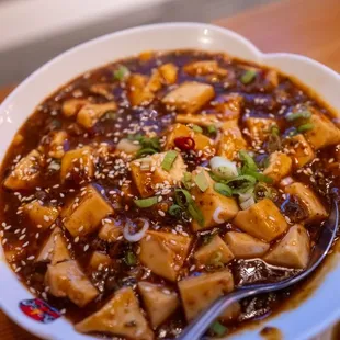 Szechuan Mapo Tofu w/ Minced Pork -