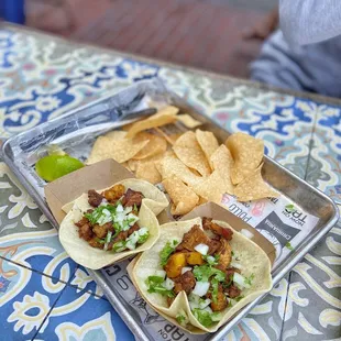 Tacos with al pastor