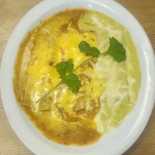 Trio enchiladas