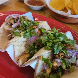 Chicken Asada Tacos