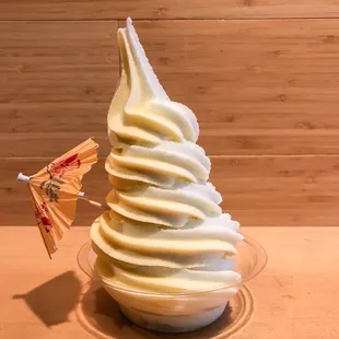 Dole whip, pineapple and lime