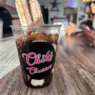 Churro sundae.