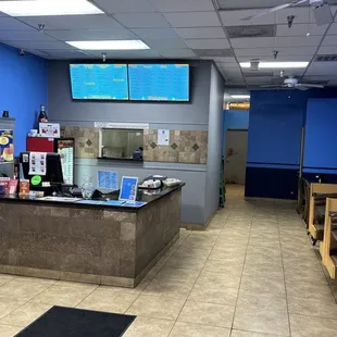 Decent seating inside and a few tables outside