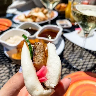 Pork Belly Steam Buns (3 pc) - Brunch