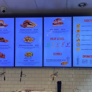 New menu with new prices. 8/3/22