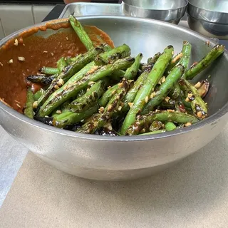 Wok Blistered Green Beans