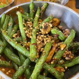 Wok-Blistered Green Beans