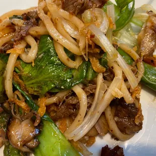 Lamb stir fry