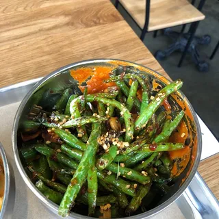 Wok-Blistered Green Beans