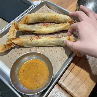 Crispy Chicken Springrolls